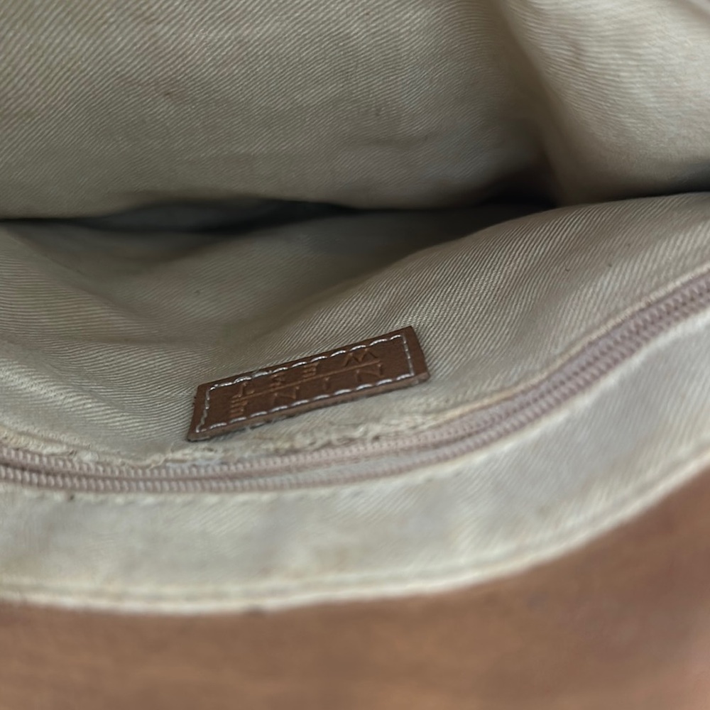 Nine West Tan and Cream Woven Tote Bag - Picture 10 of 14